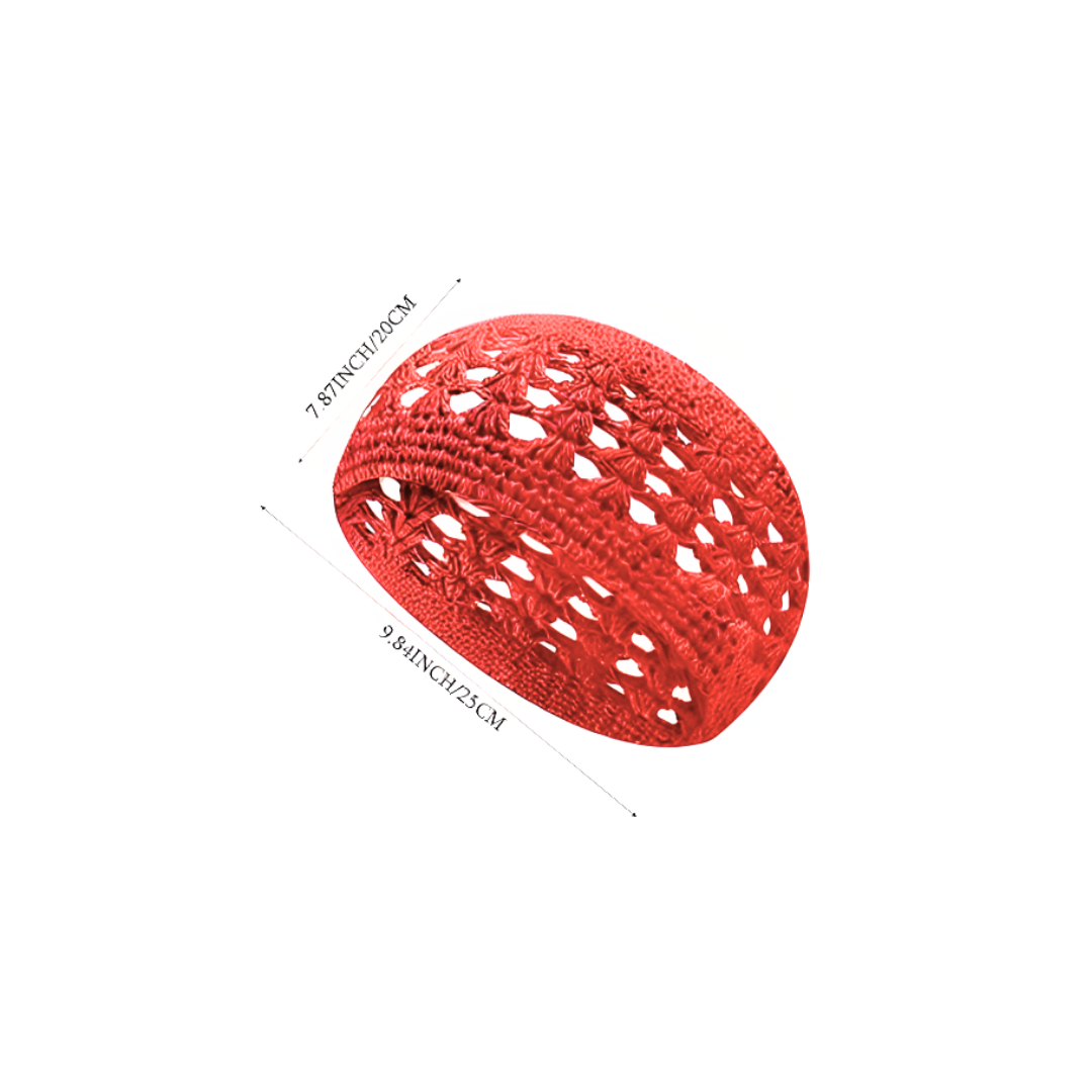 Suhine Crochet Kufi ''Ruby Red'' (276103)