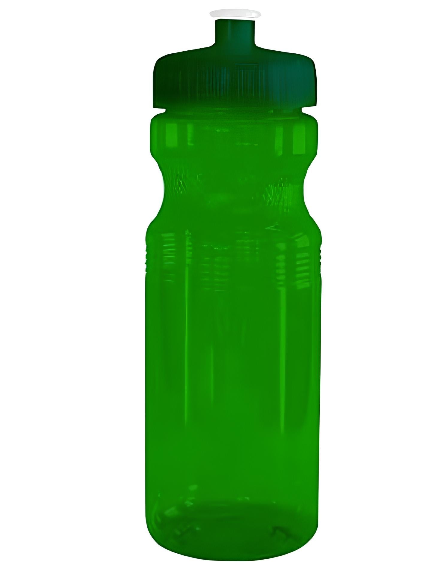 Green Plastic Water Bottle  (9941323-G)