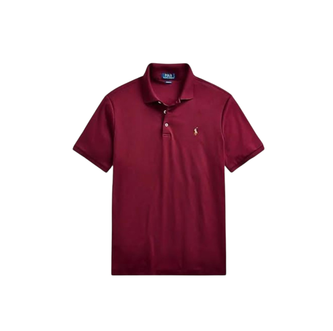 Polo Ralph Lauren Classic Fit Soft Cotton Polo Shirt Burgundy (903102)