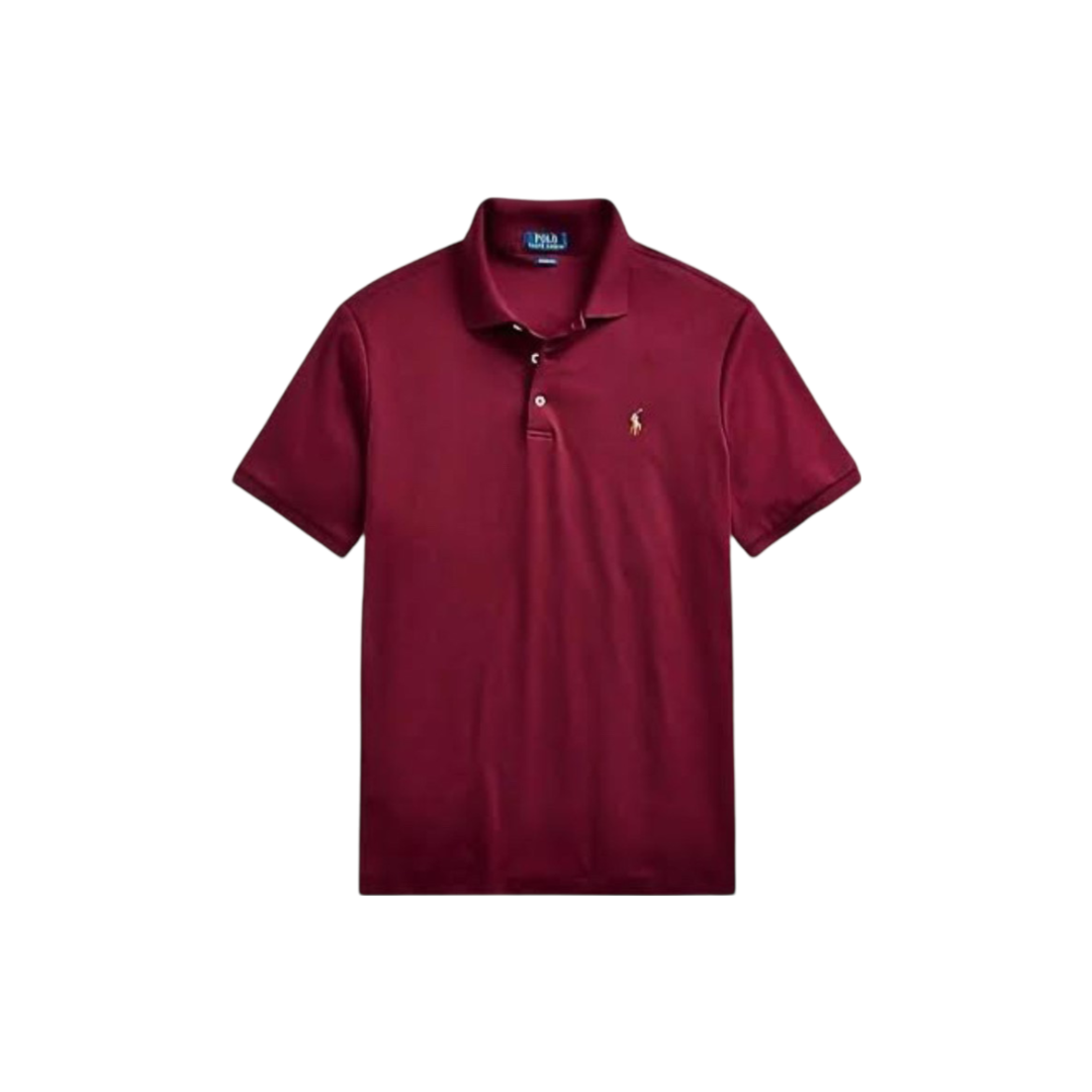 Burgundy ralph lauren shirt discount