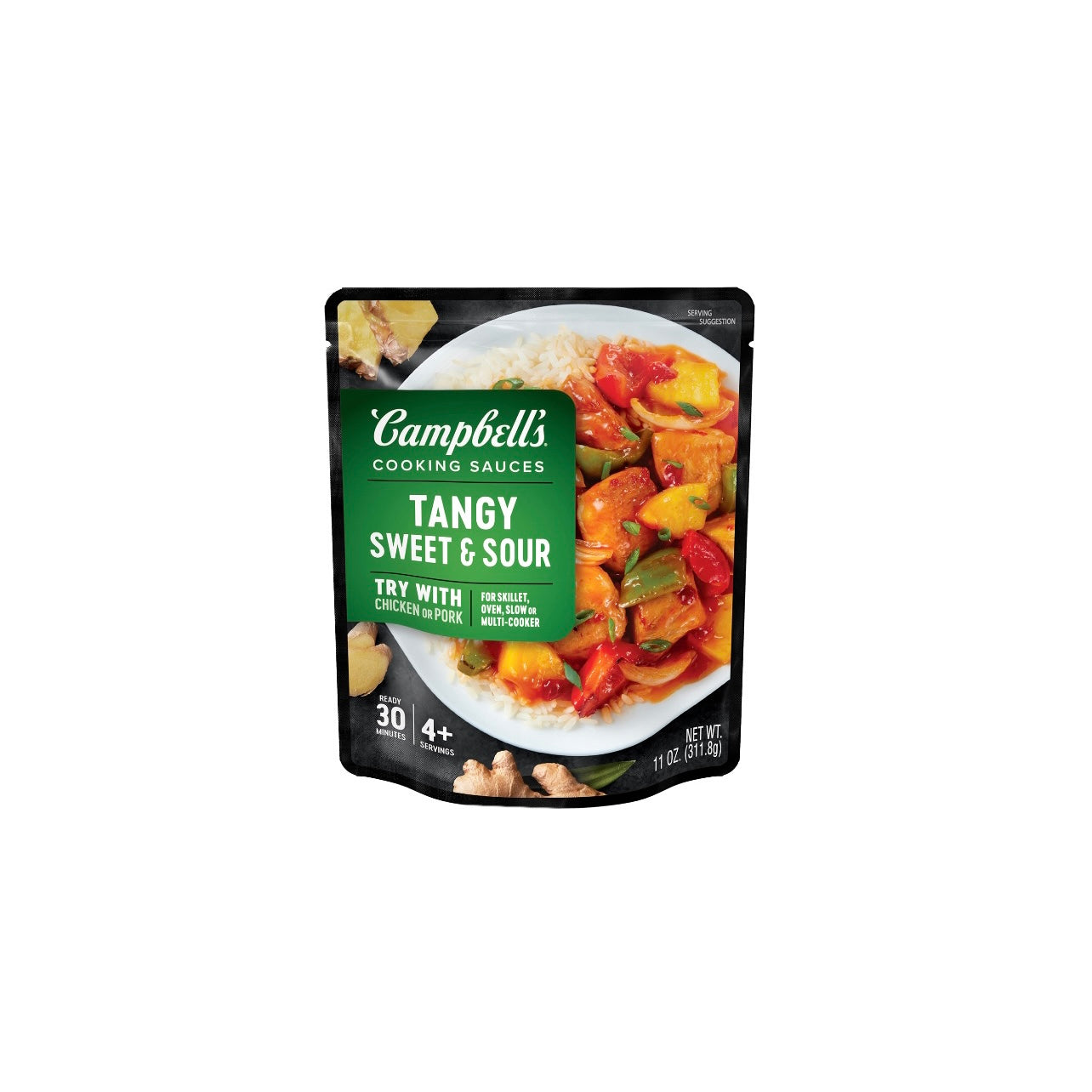  Campbell's Cooking Sauces, Tangy Sweet and Sour, 11