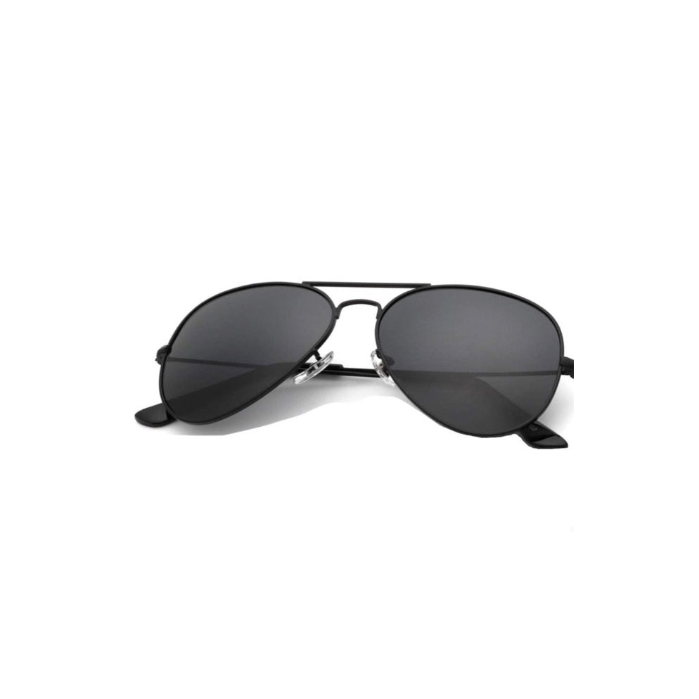 ''Black on Black'' Classic Aviator Sunglasses (9018888)