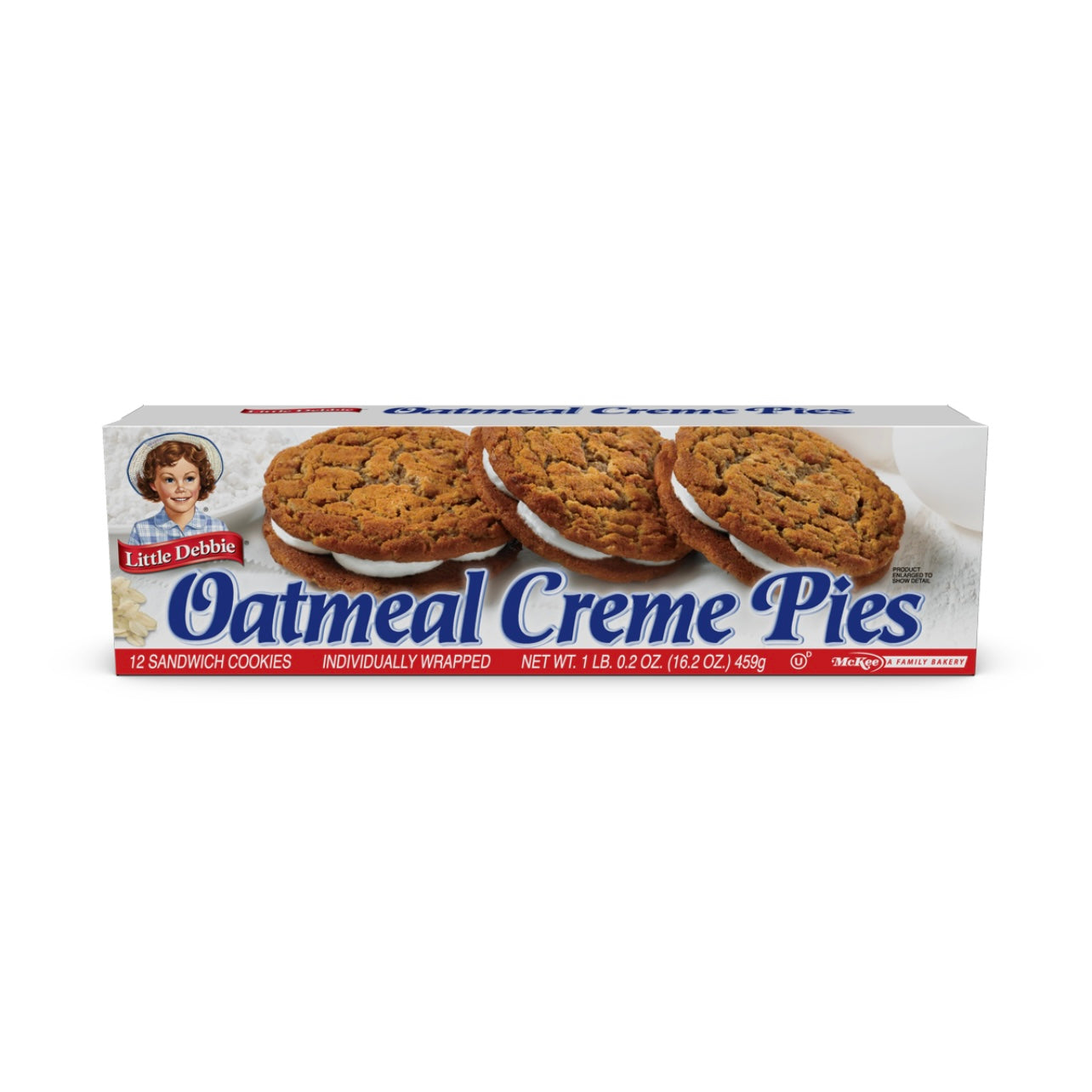 Little Debbie Oatmeal Creme Pies 16oz (5006199)
