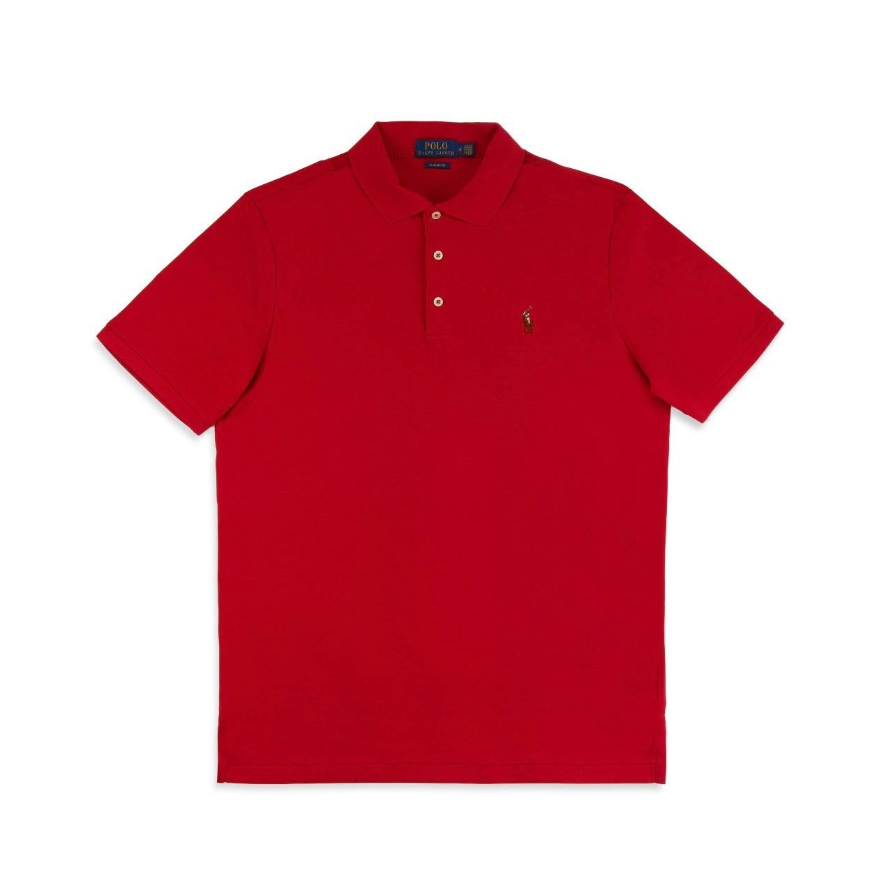 Polo Ralph Lauren Classic Fit Soft Cotton Polo Shirt Ferrari Red (9031 –  GROONO/S