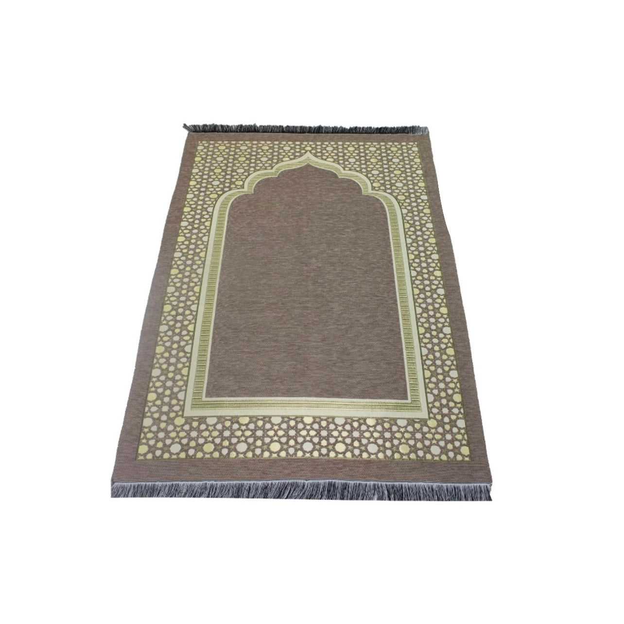 Islamic Prayer Rug Selcuk Star (Beige) (8044022)