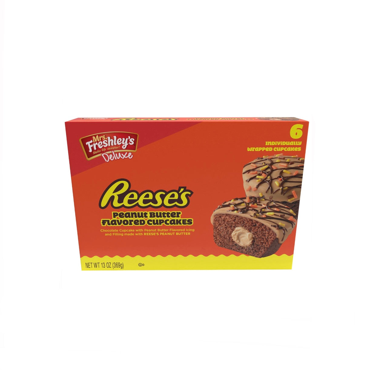 Mrs. Freshley's Reeses Peanut Butter Flavored Cupcakes ( 5006000/897611 )