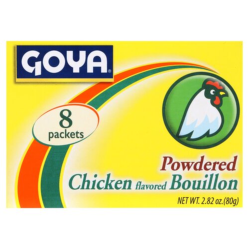 Goya Powdered Chicken Flavored Bouillon 2.82oz