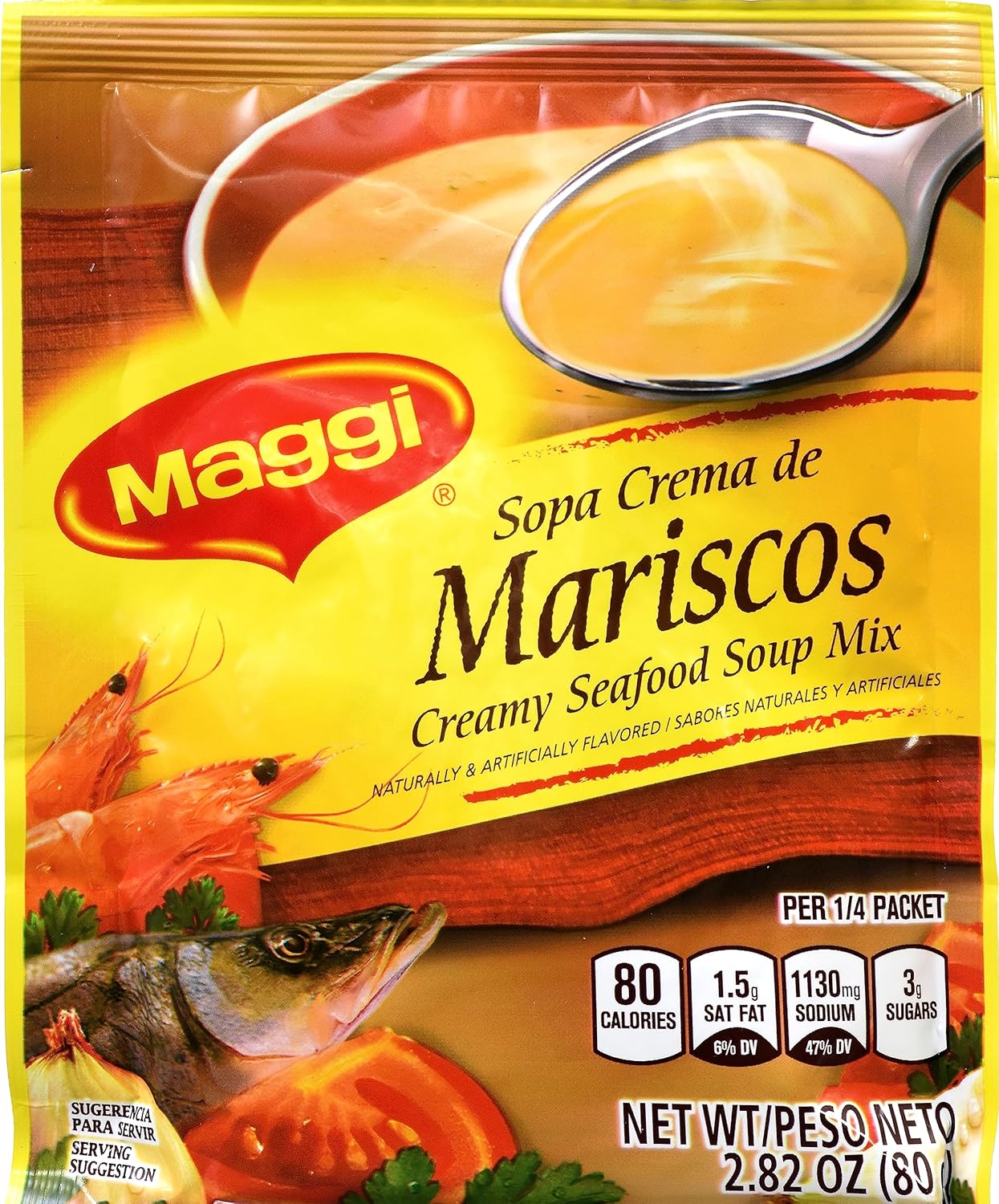 Maggi Creamy Seafood Soup Mix 2.82oz