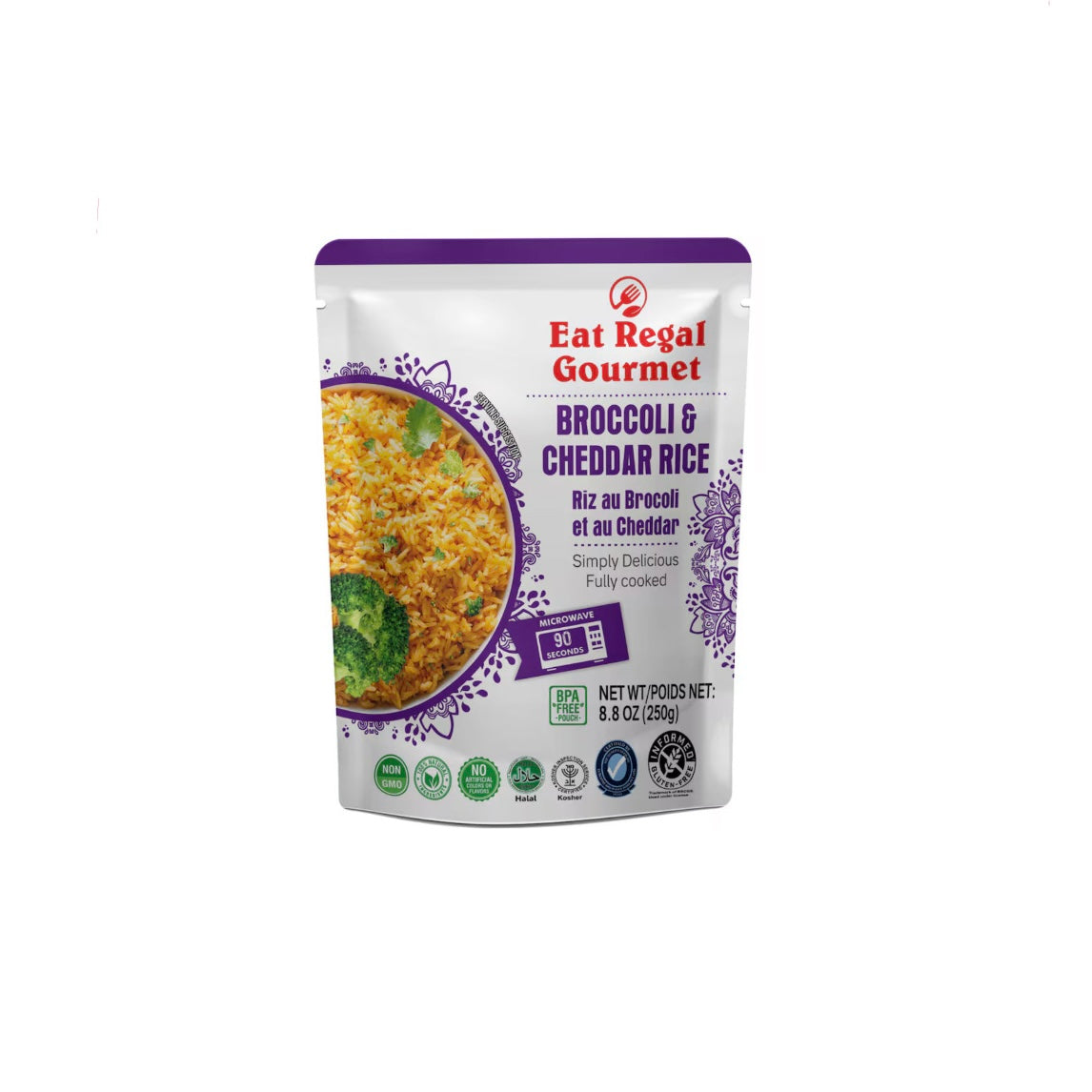 Eat Regal Gourmet Broccoli Cheddar Rice 8.8oz (390273)