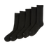 Nautica Athletic Black Core Basic Crew socks 5pk (5264528)