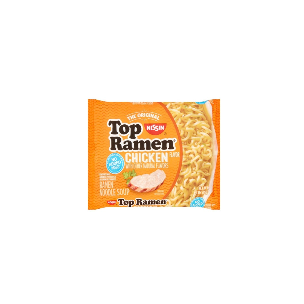 Nissin Top Ramen Chicken 3oz/12pack 36oz 990470953