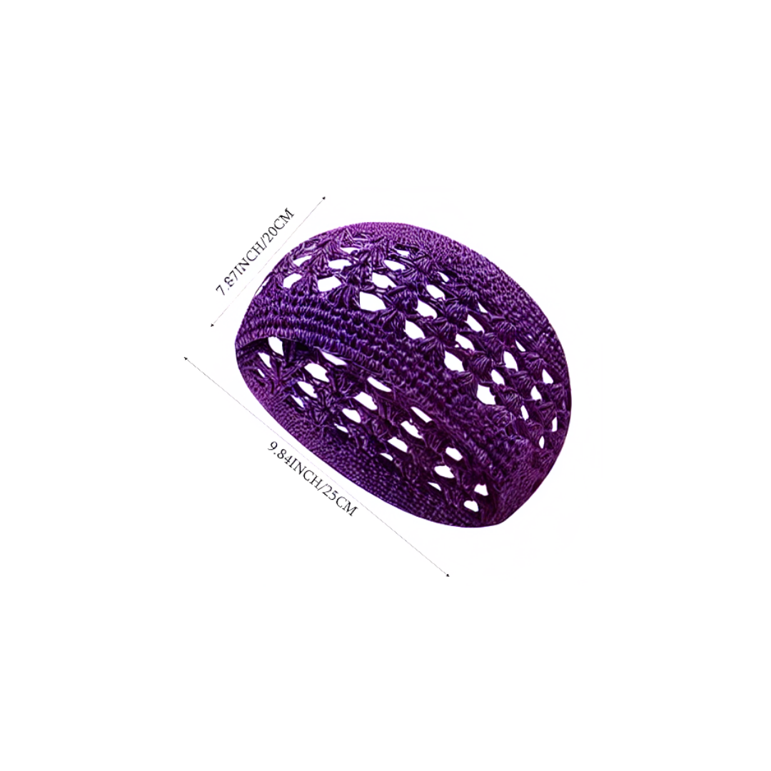 Suhine Crochet Kufi ''Royal Purple'' (276200)