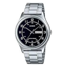 Casio Men's Black/Stainless Steel Watch (9680)