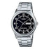 Casio Men's Black/Stainless Steel Watch (9680)