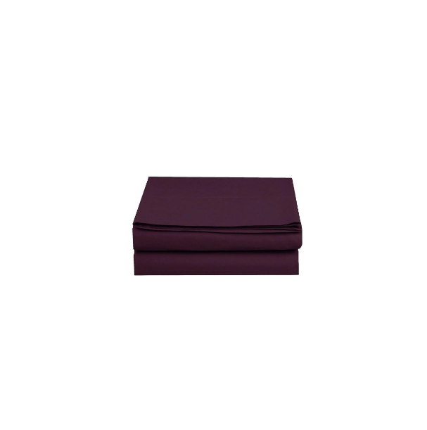 Purple Twin Luxury Fitted Sheet (B01M4JCU77)