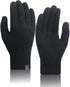 100% Merino Wool Black Winter Gloves