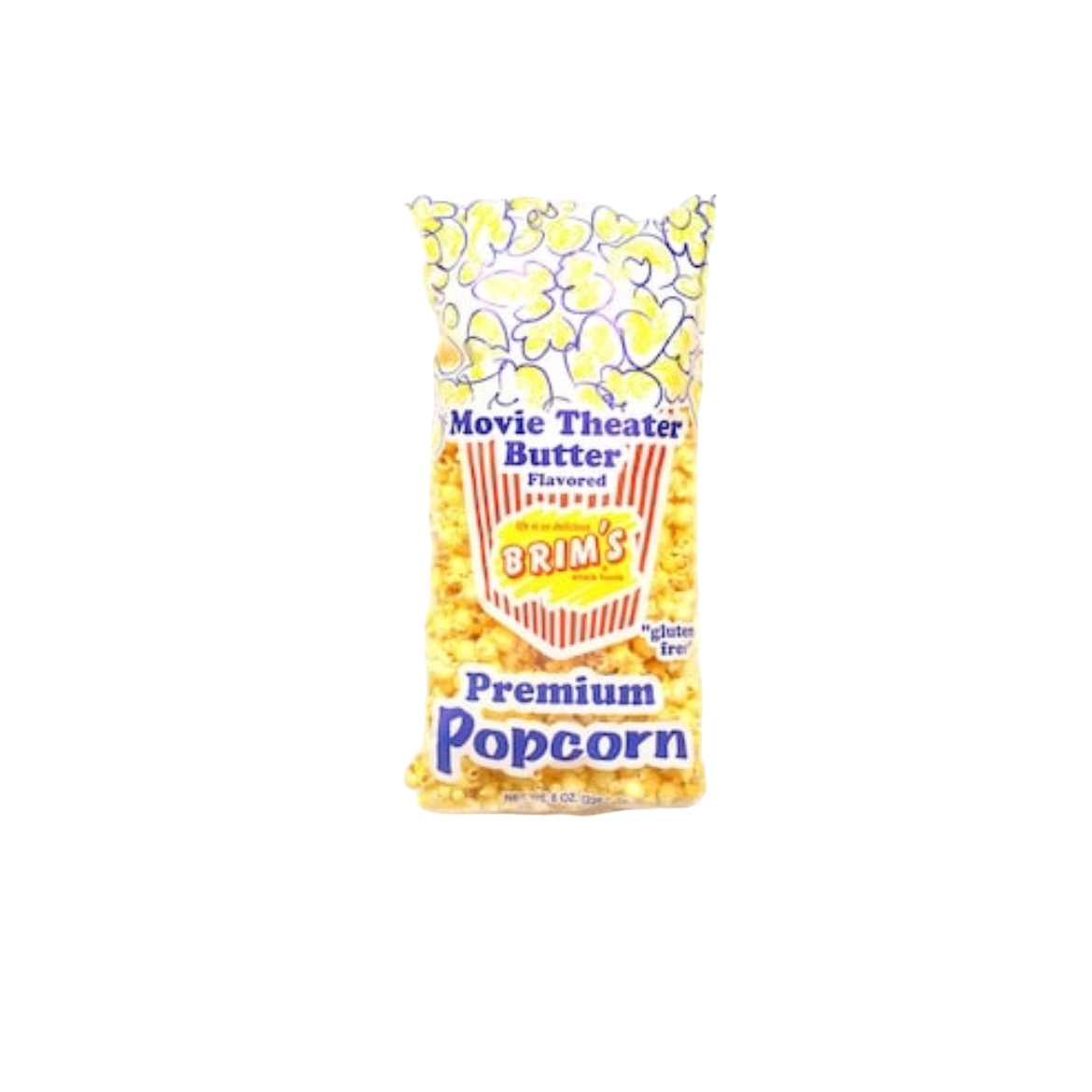 Brim's Butter-Flavored Popcorn 8oz (138197)