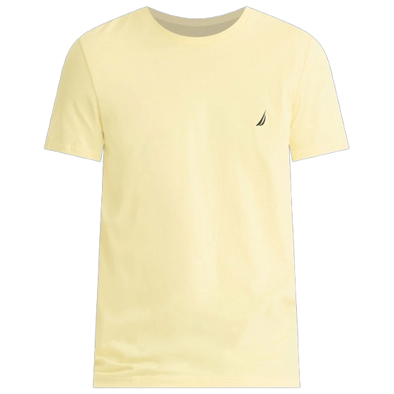 Nautica Solid Crew-Neck T-Shirt Sunshine (7488208)