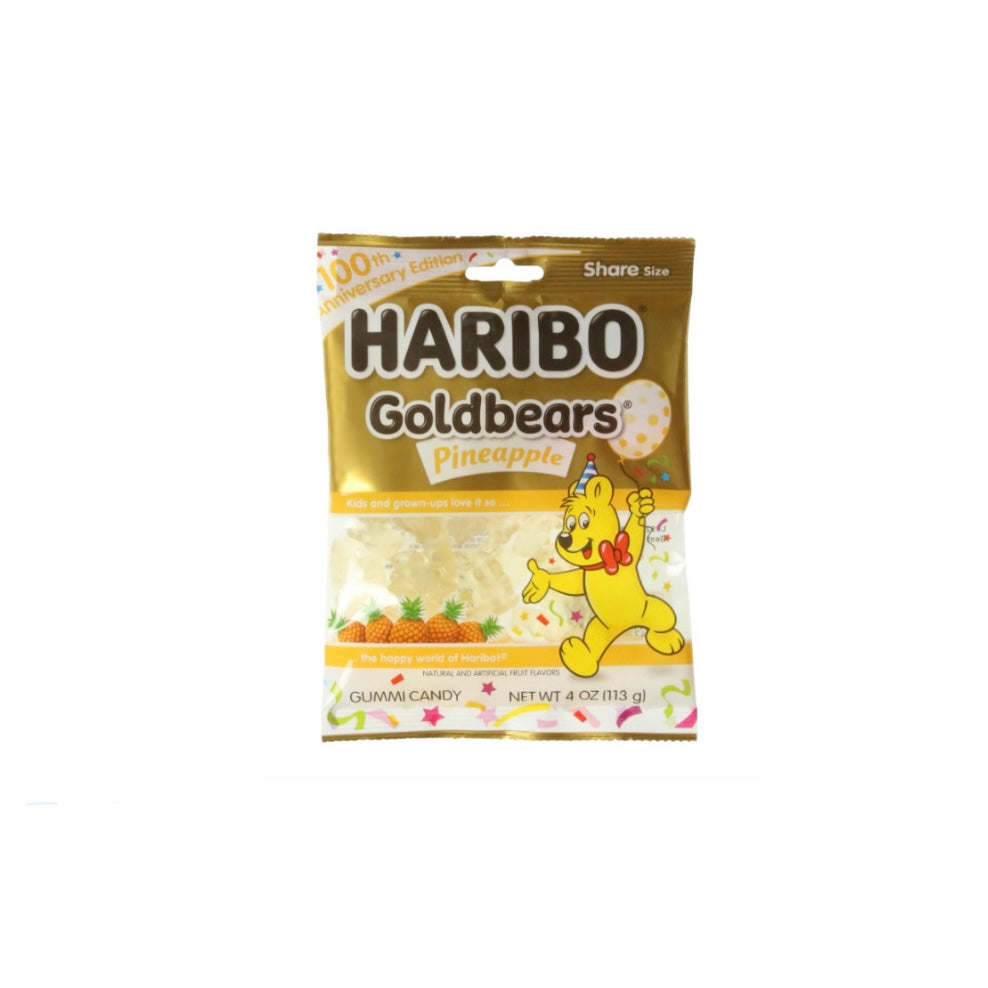 Haribo Pineapple Goldbears 4oz 340910