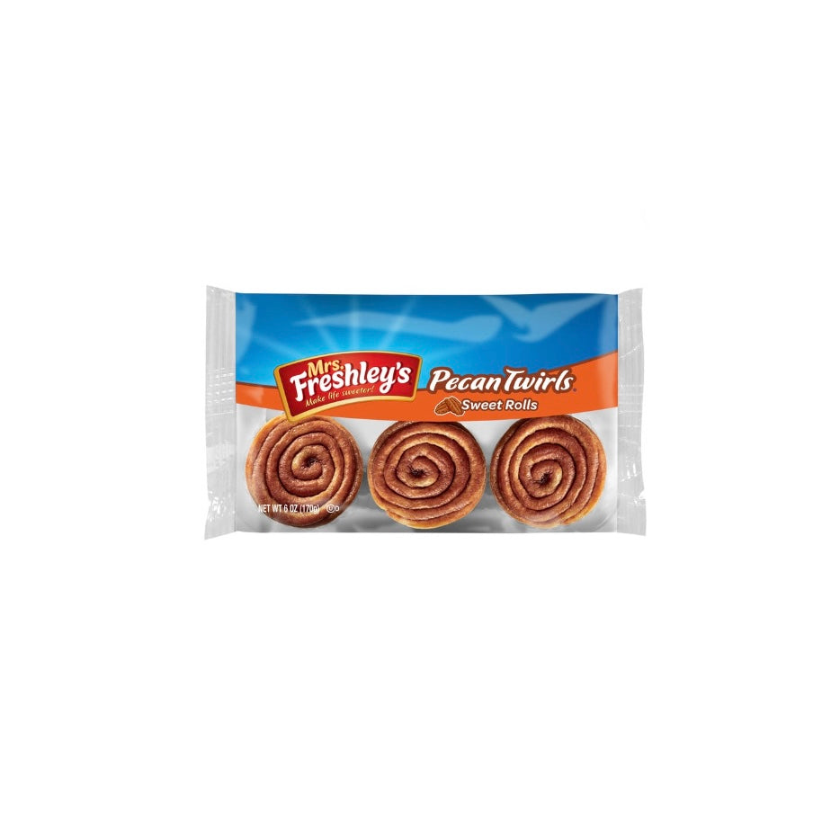Mrs.Freshley’s Pecan Twirls Sweet Rolls 6 oz (364672)