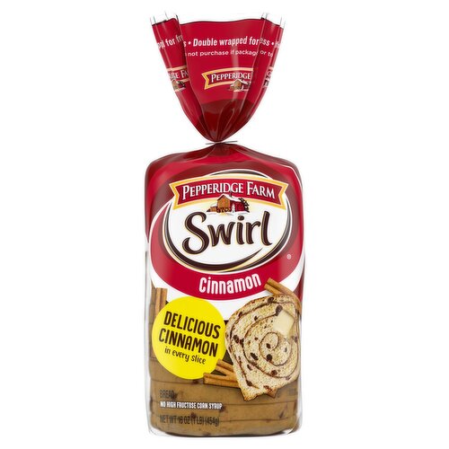 Pepperidge Farm Swirl Cinnamon Bread