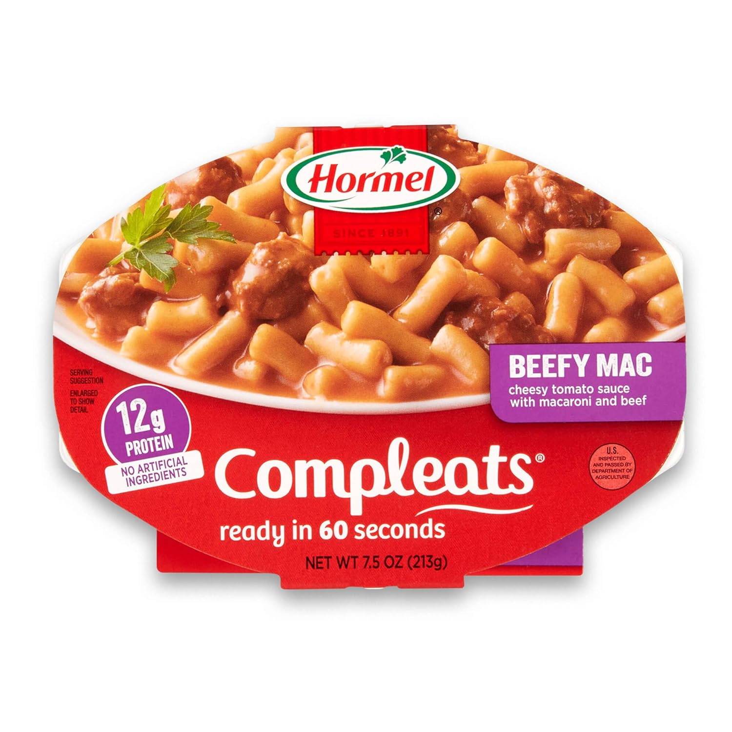 Hormel Compleats Beefy Mac & Cheese 7.5oz