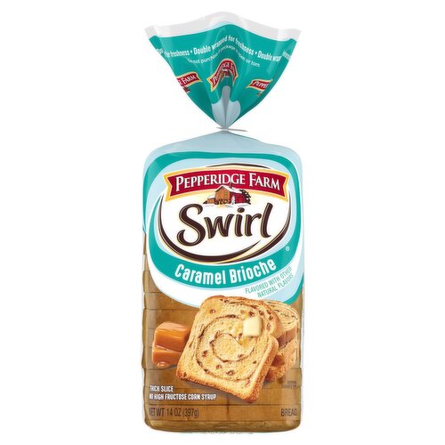 Pepperidge Farm Swirl Caramel Brioche Bread 14 oz