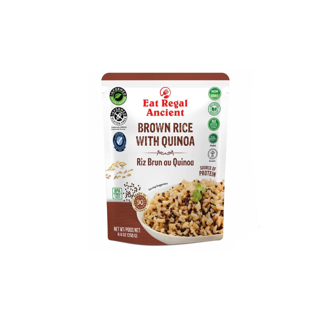Eat Regal Gourmet Brown Rice with Quinoa 8.8oz (390716)