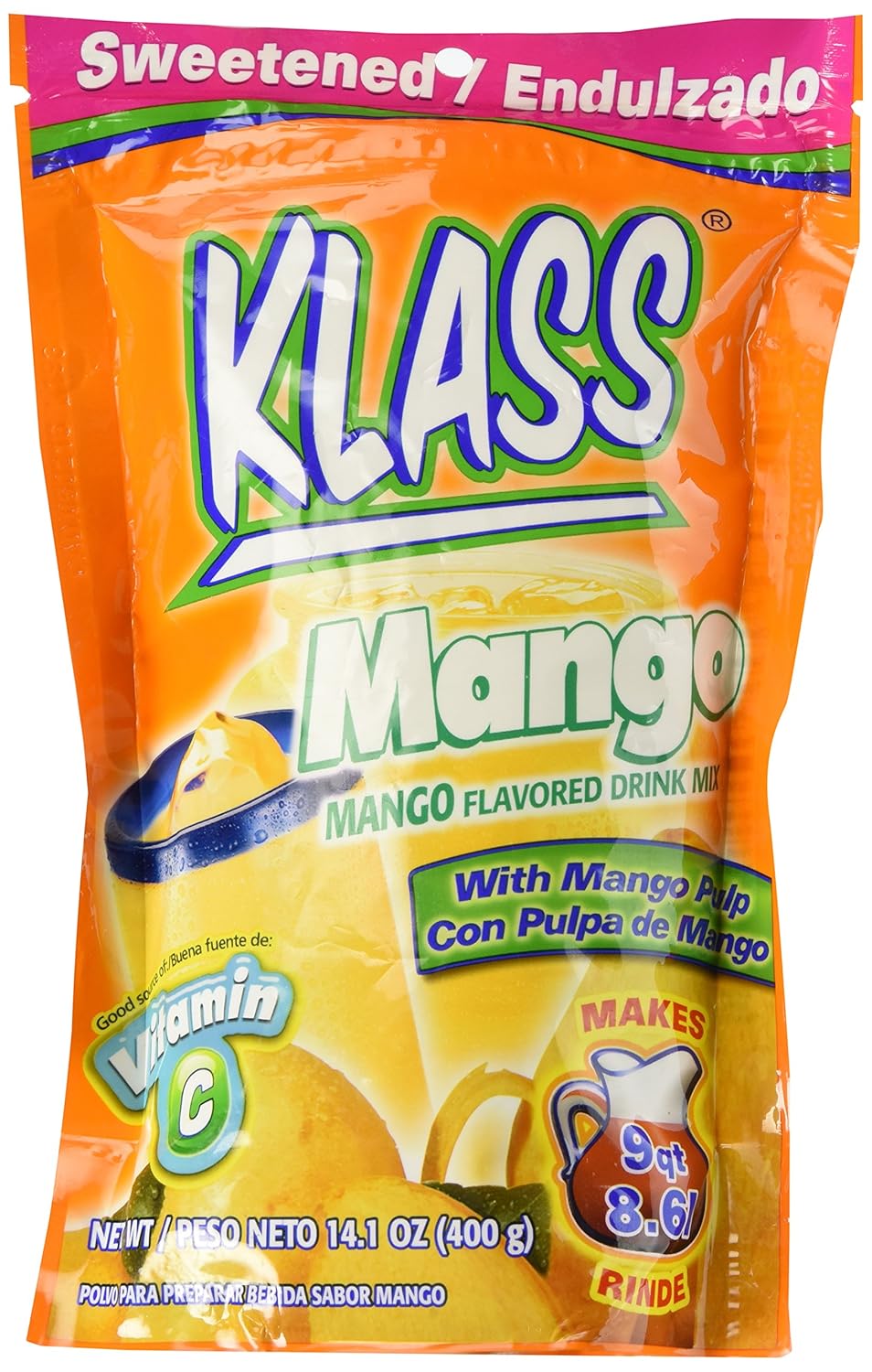 Klass Aguas Frescas Mango Drink Mix 14.1oz