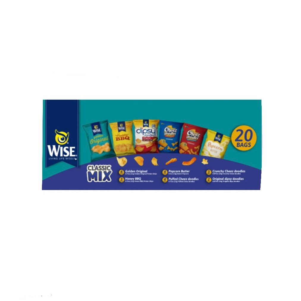Wise Assorted Box 16 Pack 11.75 oz (990015454)
