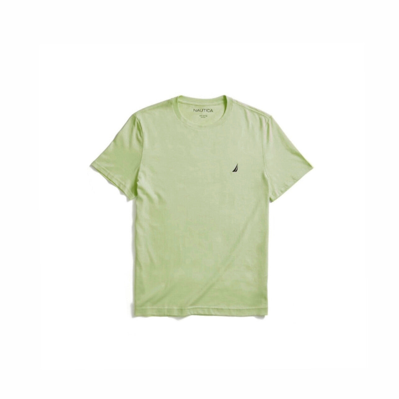 Nautica Solid Crew Neck T-Shirt Sage Green (232137221 )