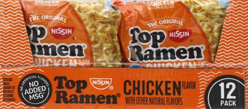 Nissin Top Ramen Chicken 3oz/12pack 36oz 990470953
