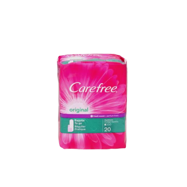 Carefree Original Scented Pantyliners 20 Ct (140739)