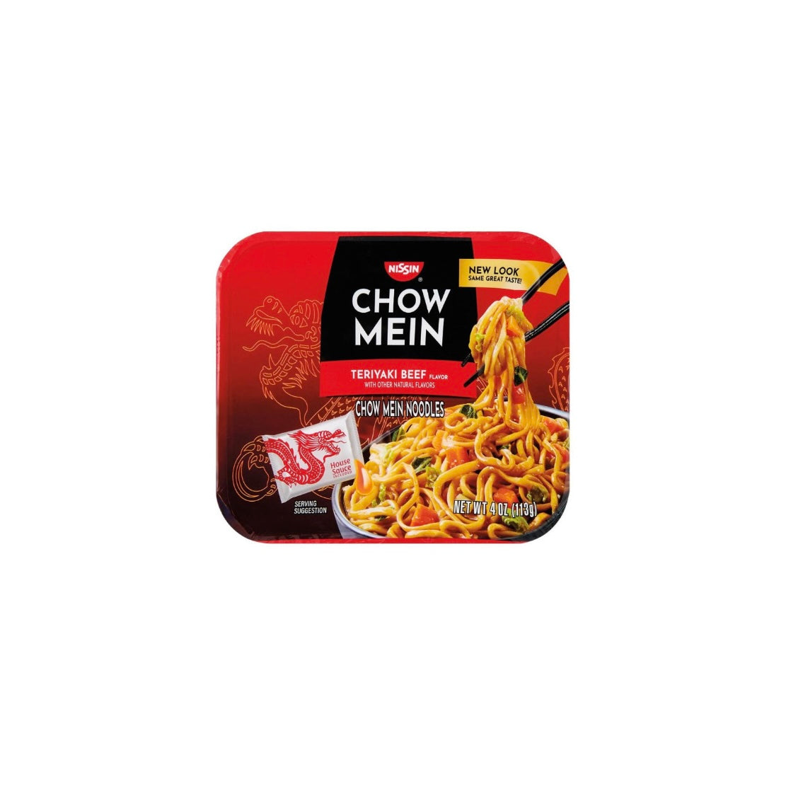 Nissin Chow Mein Beef Teriyaki 4oz (990378362)