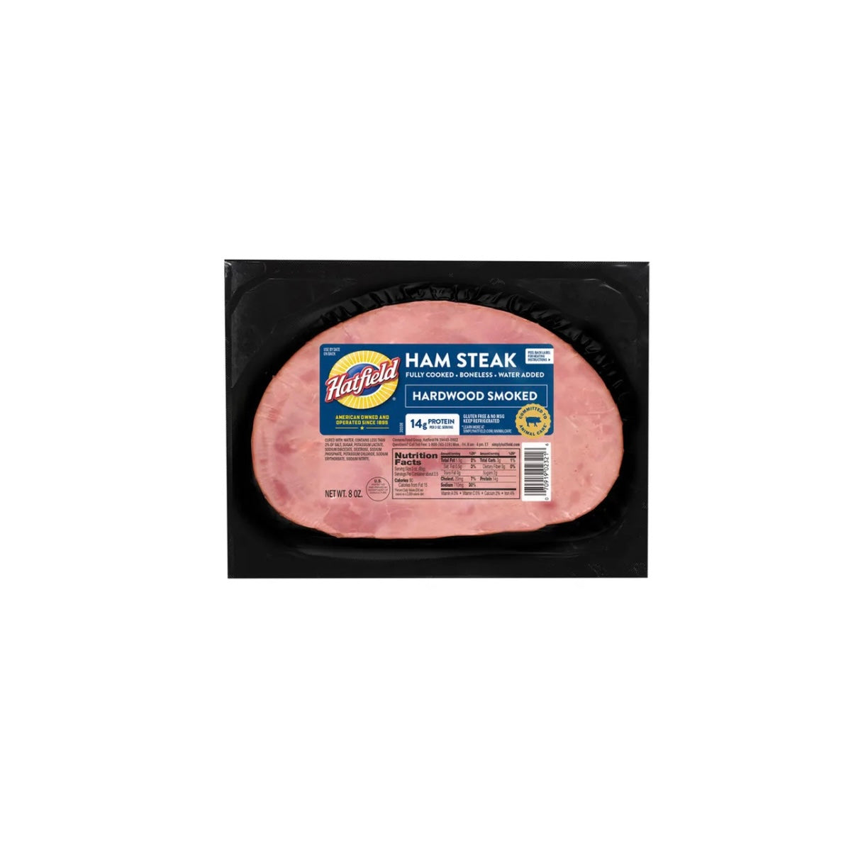 Hatfield Hardwood Smoked Ham Steak 8oz