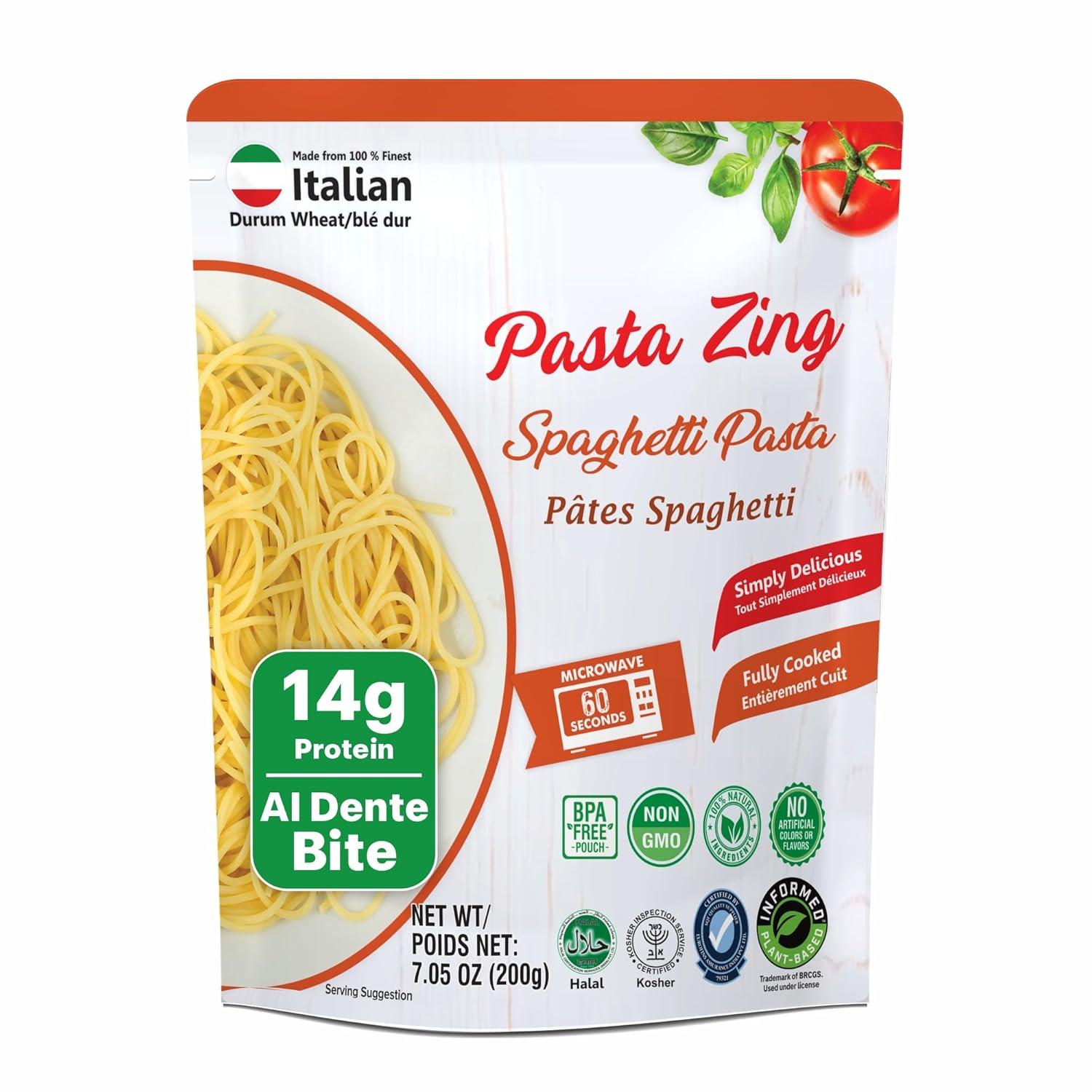 Pasta Zing Spaghetti Pasta 7.05oz