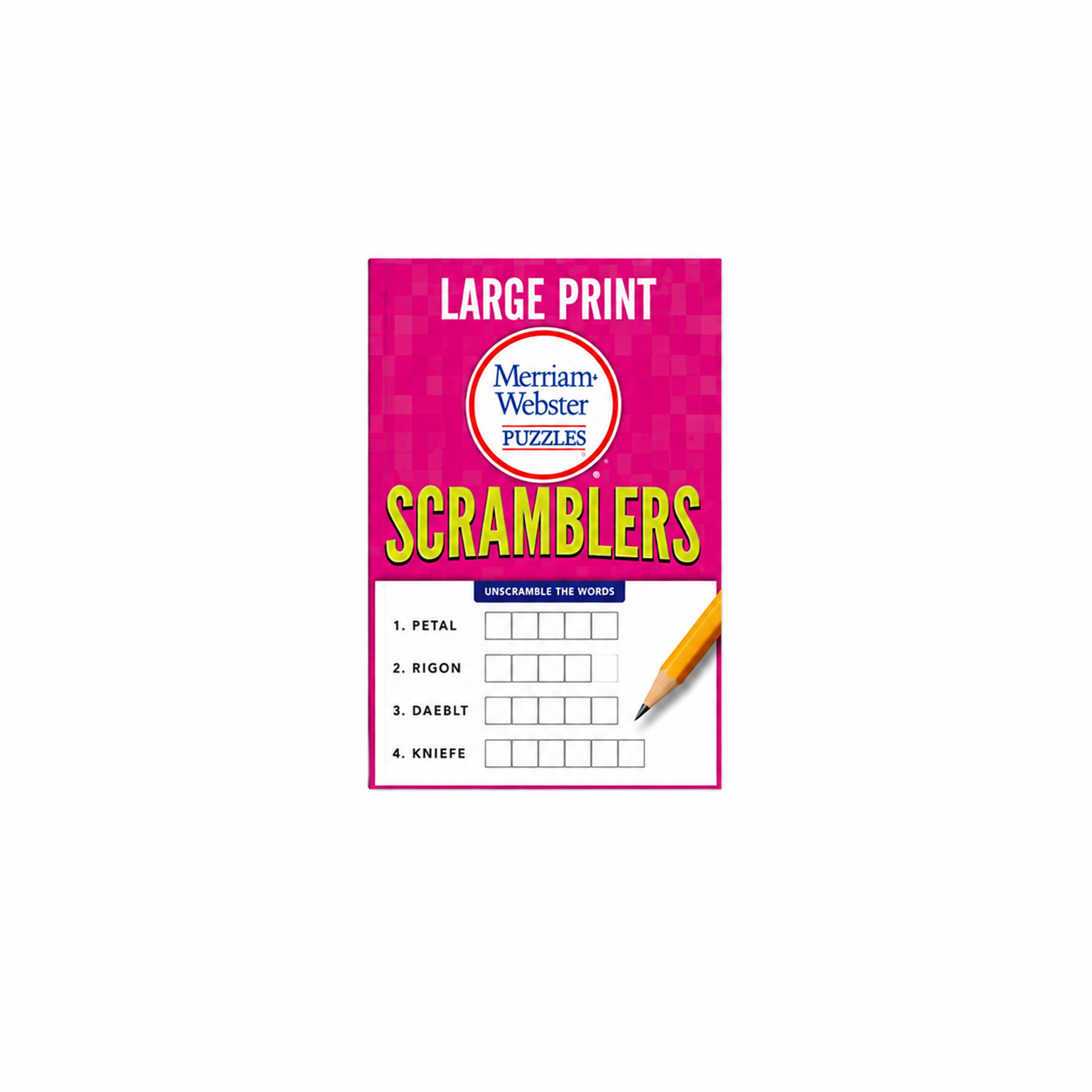 Merriam-Webster's Puzzles Brain Games Booklet "Scramblers" (58001001)