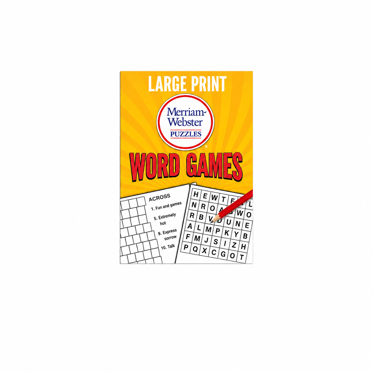 Merriam-Webster's Puzzles Brain Games Booklet "Word Games" (58112122)