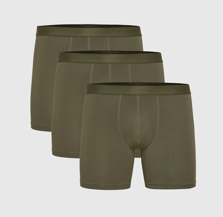 Green Boxer Briefs 3 Pack