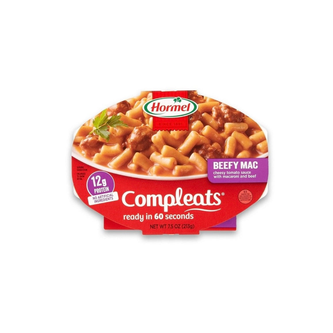 Hormel Compleats Beefy Mac & Cheese 7.5oz (47749)