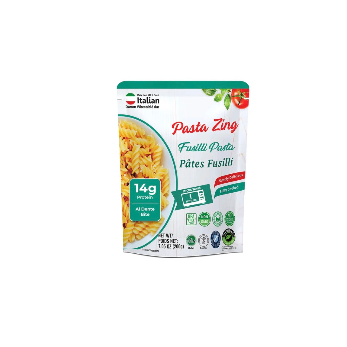 Pasta Zing Fusilli Pasta 7.05oz (B099RSPDCP)