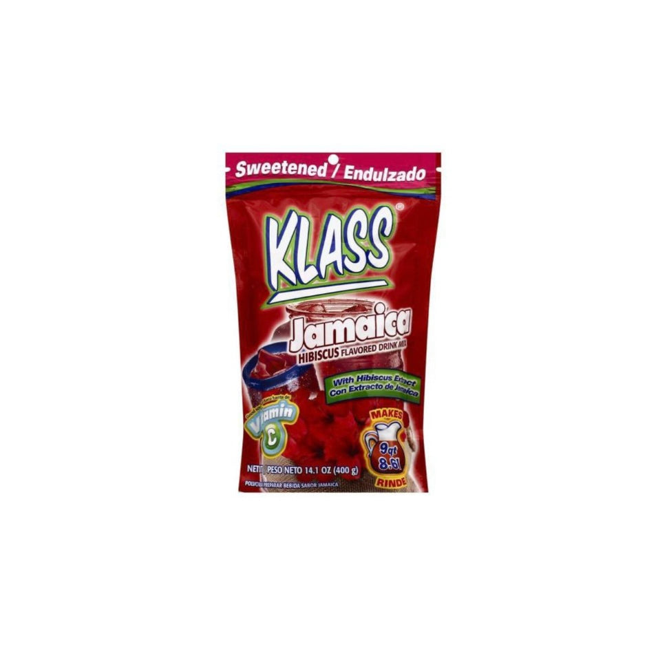 Klass Aguas Frescas Jamaica Hibiscus Drink Mix 14.1oz (754177614699)
