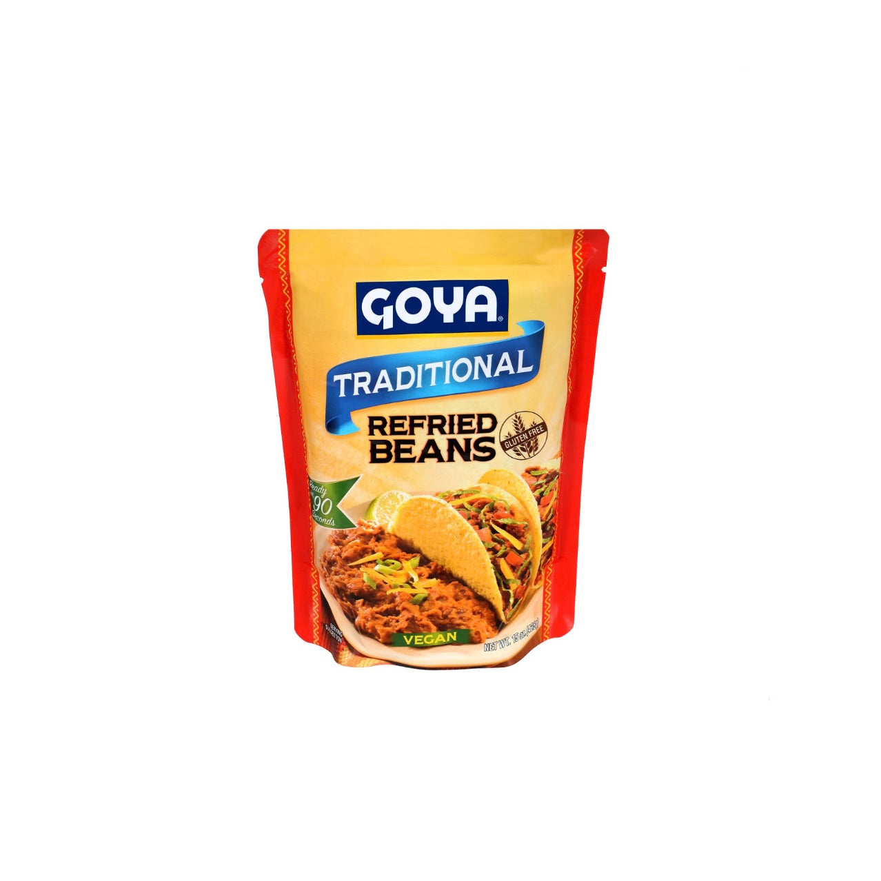 Goya Traditional Refried Pinto Beans Pouch 15oz (B06XCHTSCV)