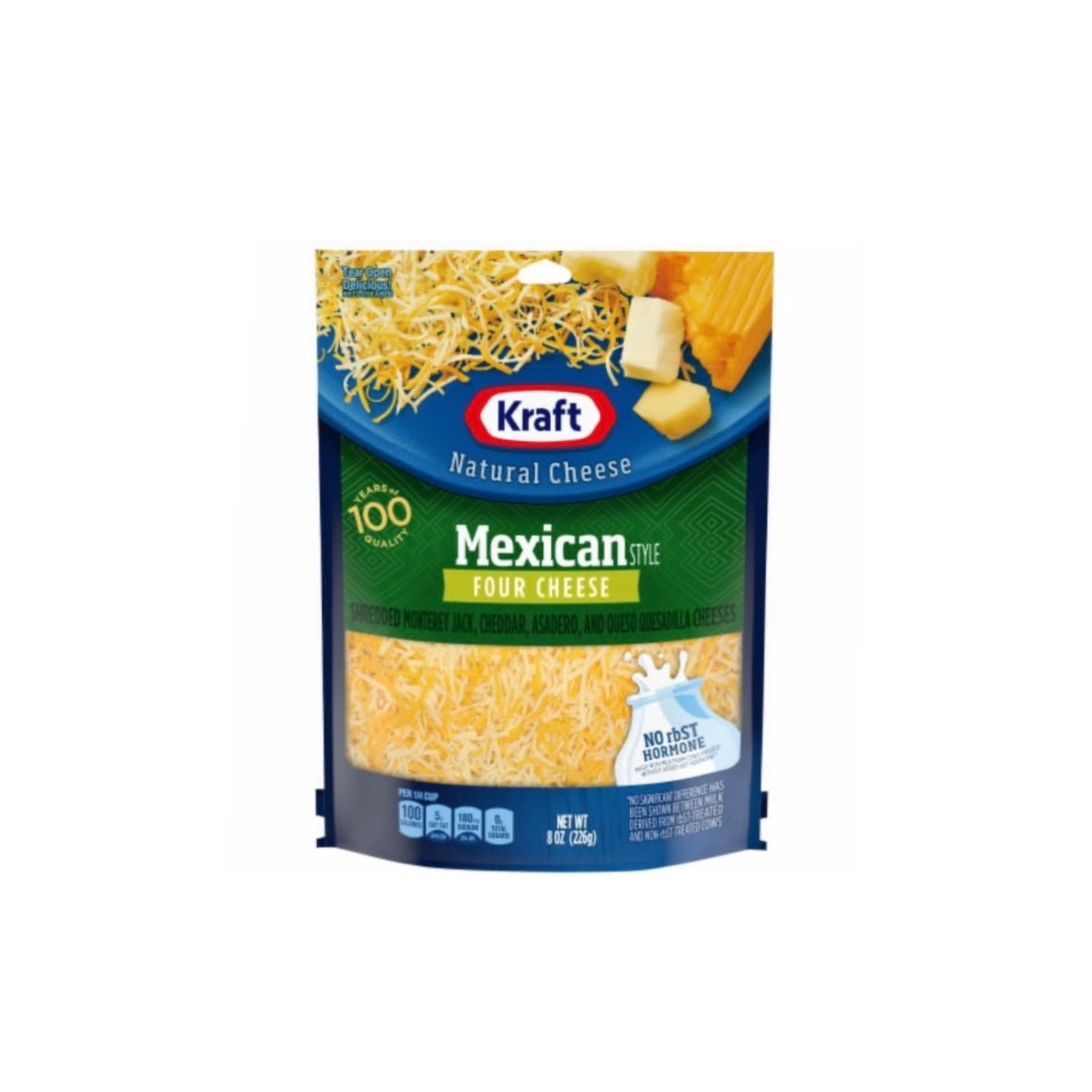 Kraft Shredded Four Cheese (EKR05496)