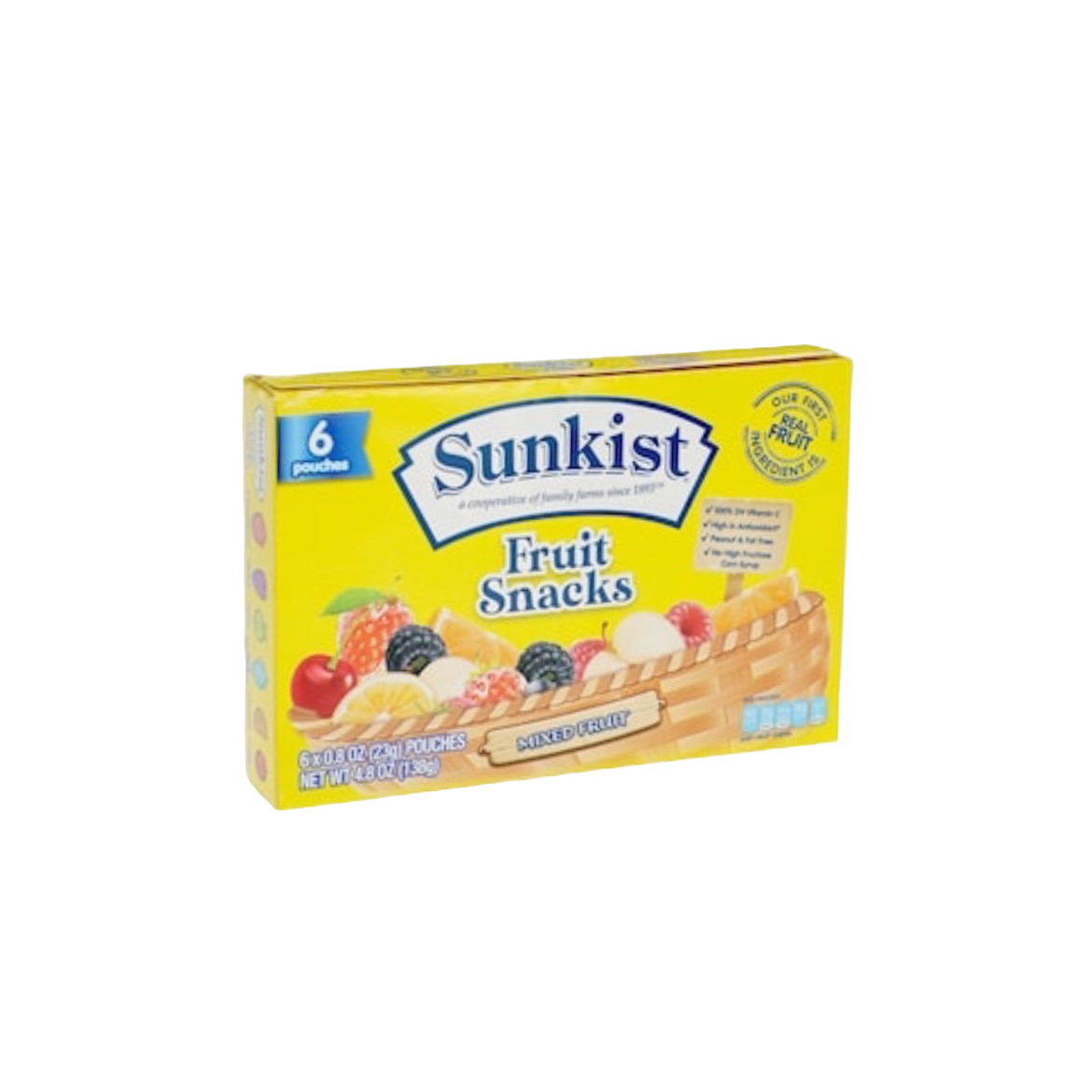 Sunkist Mixed Fruit Snacks (354324) 6 ct