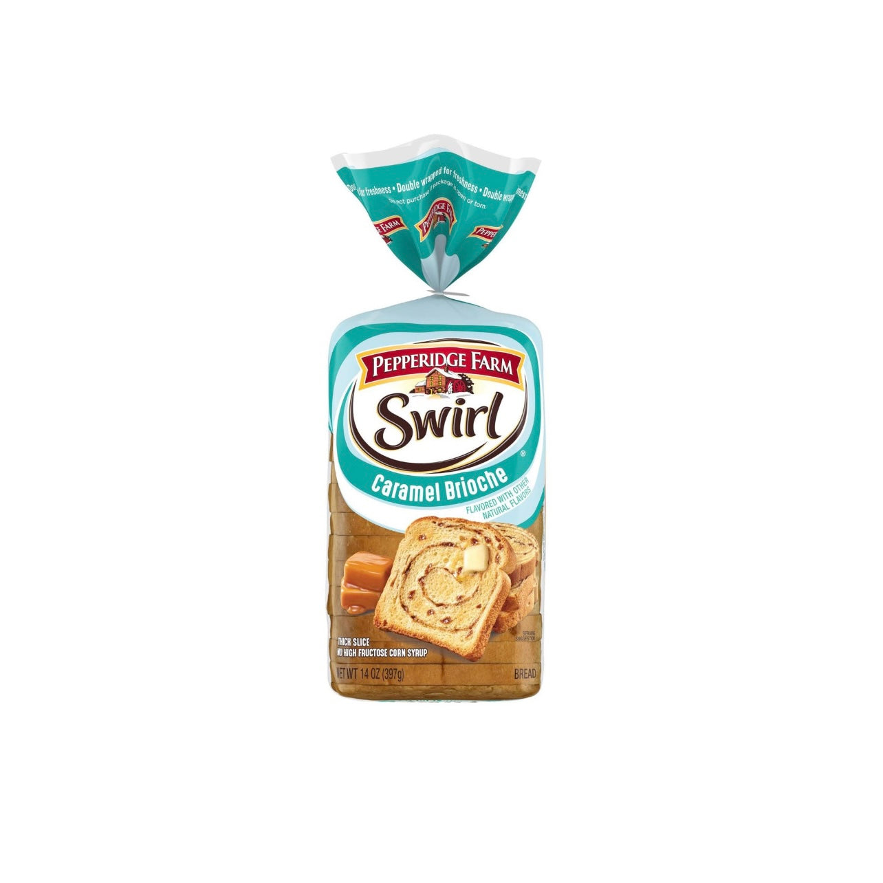 Pepperidge Farm Swirl Caramel Brioche Bread 14 oz (4911988)