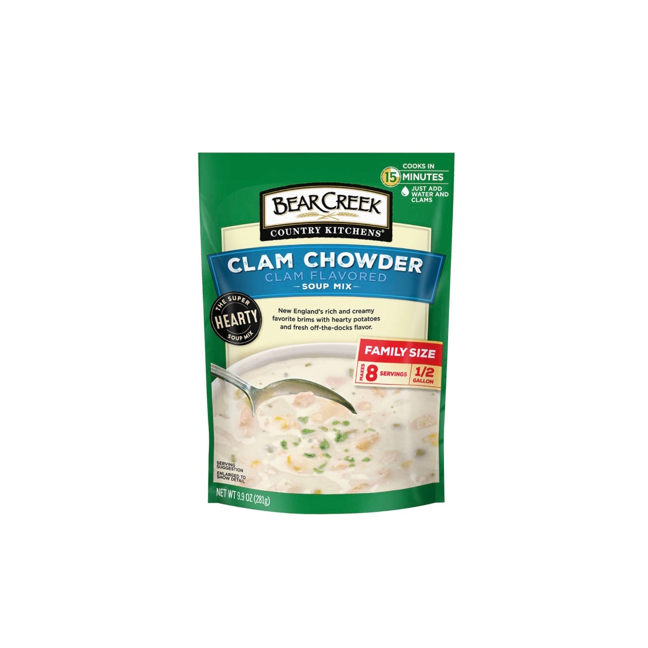 Bear Creek Clam Chowder Soup Mix (760263000598)