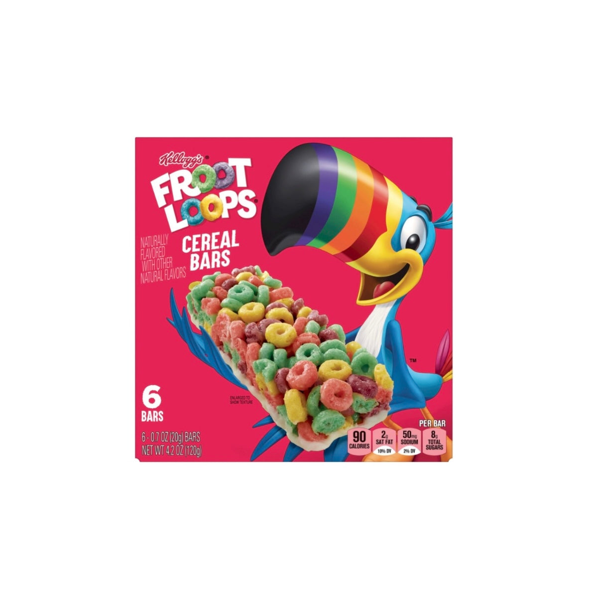 Froot Loops Cereal Bars Box (B0882CF8W3)
