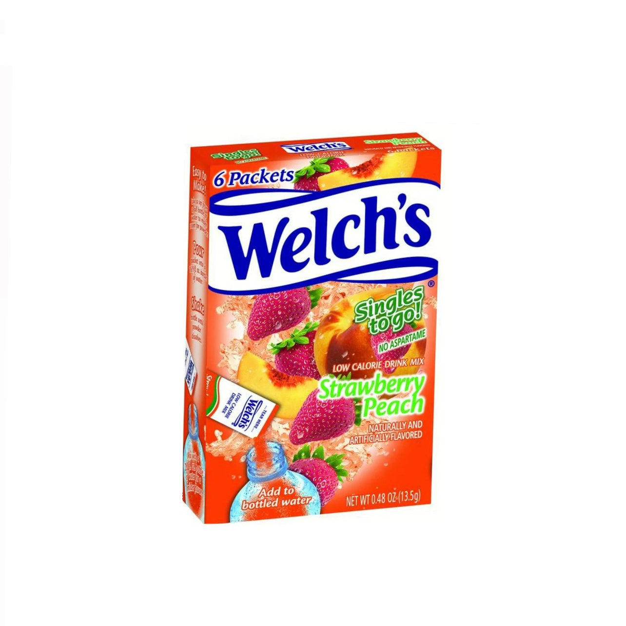 Welch's Strawberry Peach Drink Mix 0.48oz (741031622266)