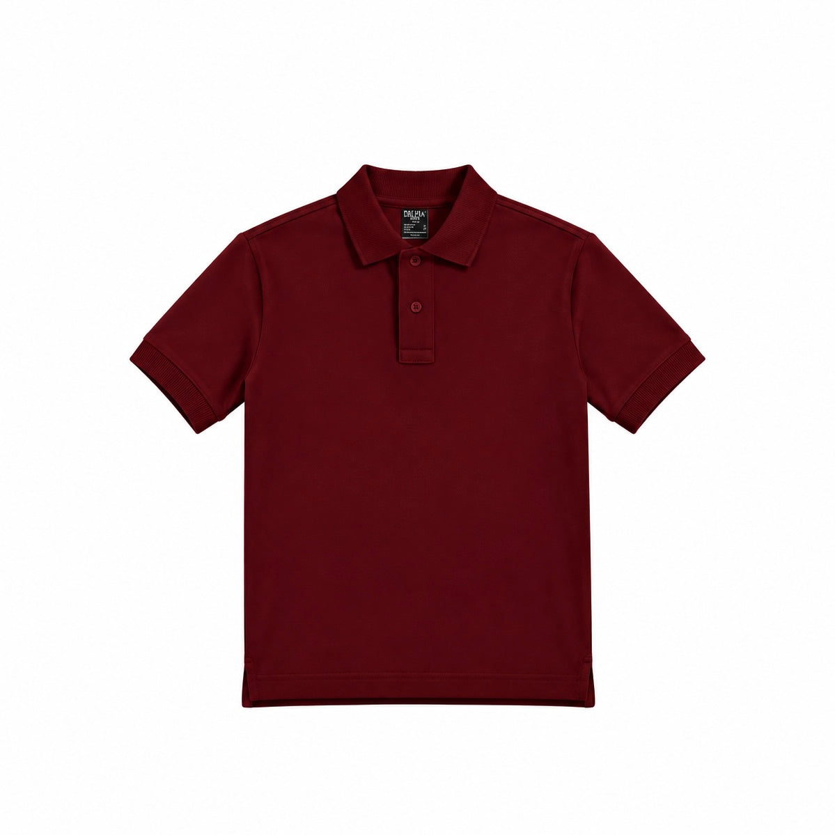 Burgundy Talha Interlock Polo Classic Fit (222102)